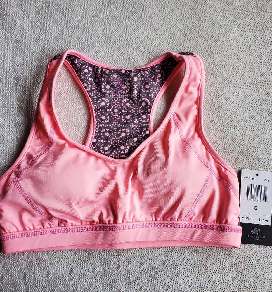 Pink Sports Bra